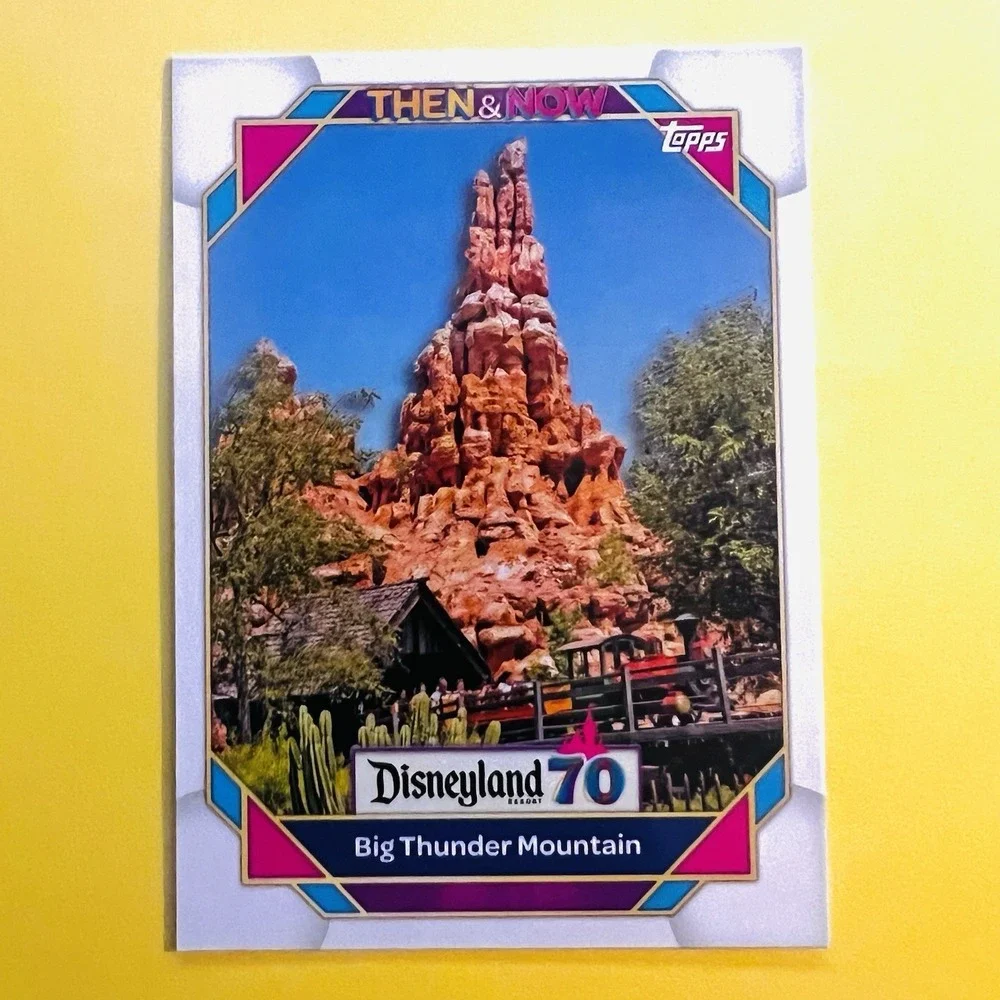 2025 Topps Disneyland 70th Anniversary #19‎ Big Thunder Mountain